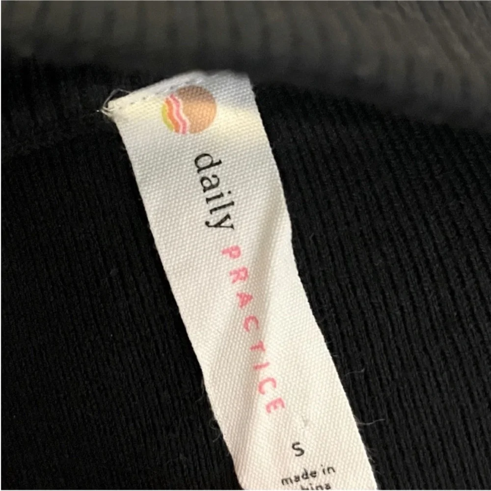 Anthropologie Daily Practice Polo Knit Mini Dress in Black (Price Firm) - Picture 6 of 8